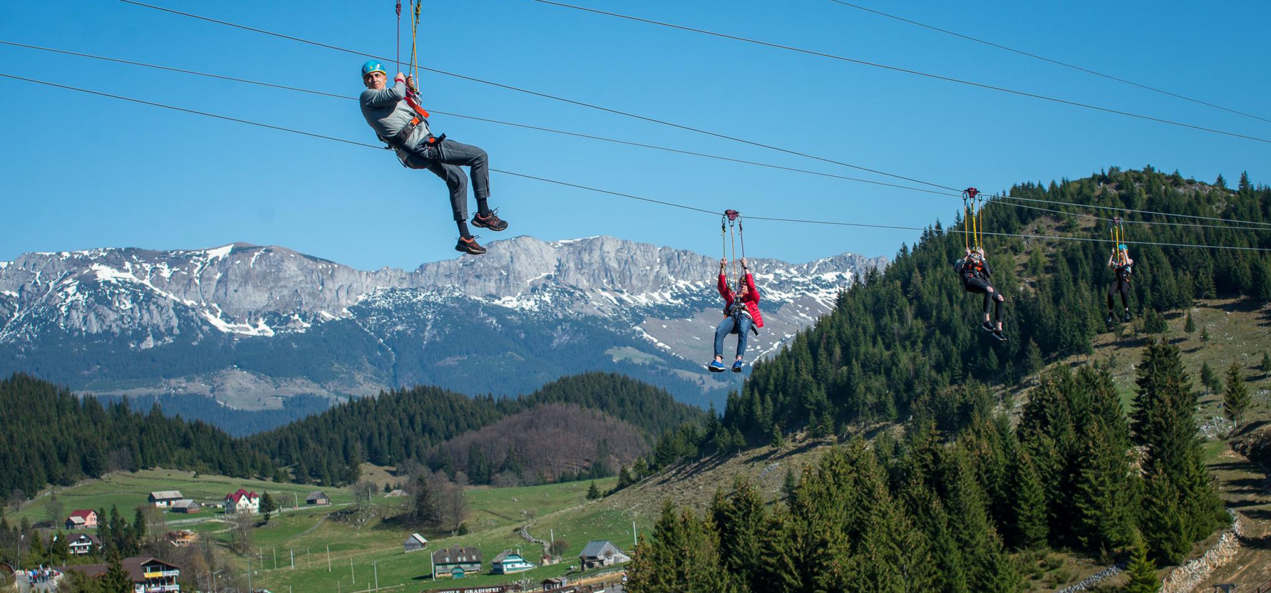 Cheile Gradistei - Fundata Zipline