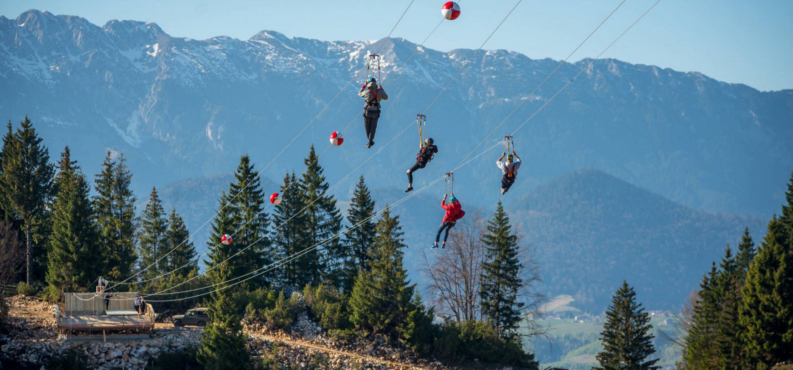 Zipline Cheile Gradistei Fundata Zipline Cheile Gradistei Fundata